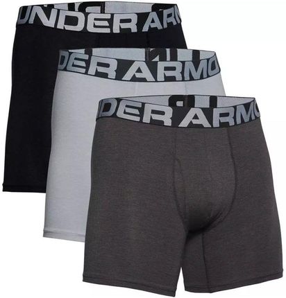 BOKSERKI UNDER ARMOUR CHARGED COTTON 6IN 3 PACK MEN 012