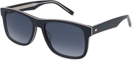 Tommy Hilfiger eyewear TH 2073/S Męskie okulary przeciwsłoneczne, Oprawka: Acetat, niebieski