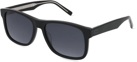 Tommy Hilfiger eyewear TH 2073/S Męskie okulary przeciwsłoneczne, Oprawka: Acetat, czarny