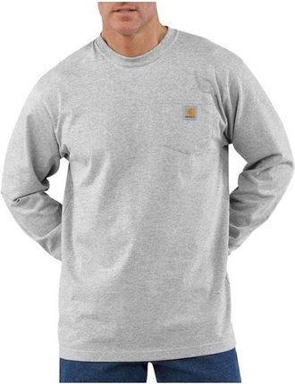 Koszulka męska z długim rękawem Carhartt Pocket T-Shirt | ZAMÓW NA DECATHLON.PL - 30 DNI NA ZWROT