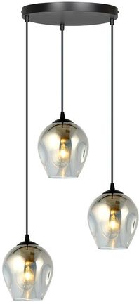 Emibig Lighting 680/3Prem - Lampa Wisząca Istar 3 Bl Premium Grafit (6803Prem)