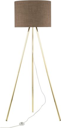 Tk Lighting - Lampa Stojąca Umberto Trójnóg E27 Złoty/Brązowy (16032)