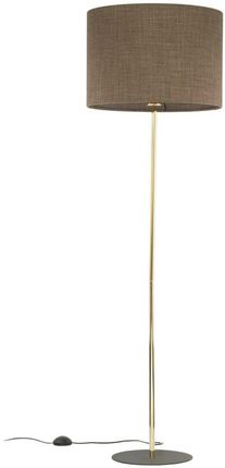 Tk Lighting - Lampa Stojąca Umberto E27 Złoty/Brązowy (16031)
