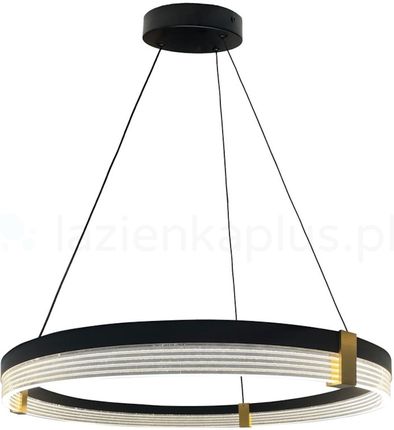 Light Prestige Plum Lampa Wisząca Czarny (LP04071PLBKTRIANGLE)
