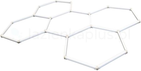 Light Prestige Geometric Plafon Biały (Lp01095C4K)