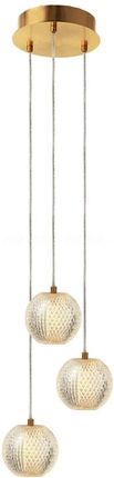 Light Prestige Diamond Lampa Wisząca Złoty (Lp22023Pgd)