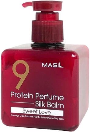 MASIL - 9 Protein Perfume Silk Balm Sweet Love - Balsam Proteinowy do Włosów Przeciwdziałający Uszkodzeniom Termicznym - 180ml