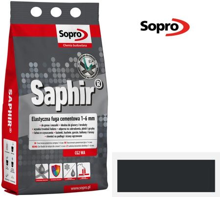 SOPRO SAPHIR FUGA 90 czarny 2kg