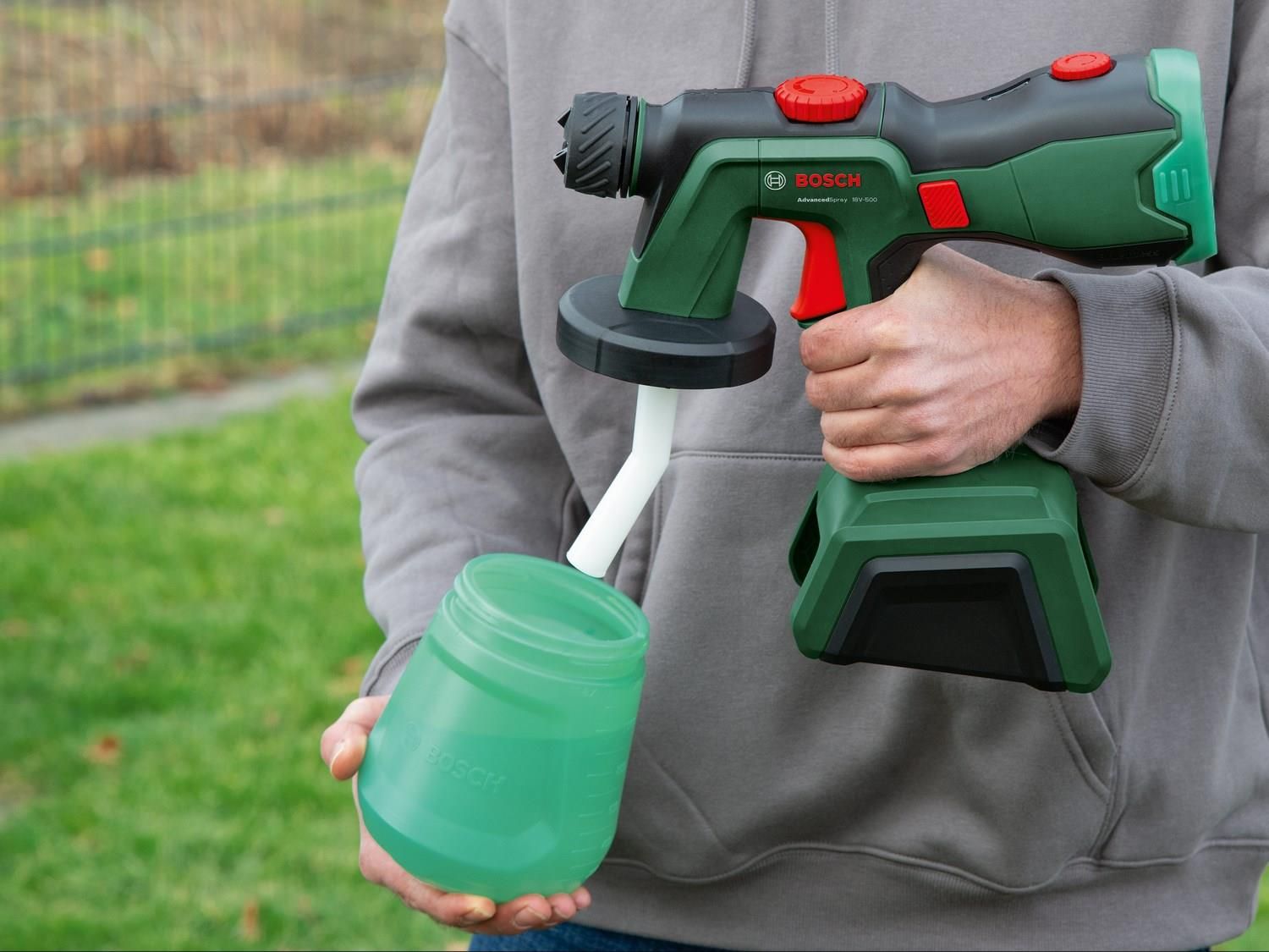 Bosch 18v Bosch AdvancedSpray 18V Cordless Paint Sprayer Bare