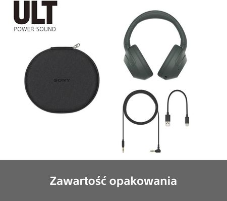 Słuchawki Sony ULT Wear WH-ULT900N Szarozielone - Opinie i ceny na