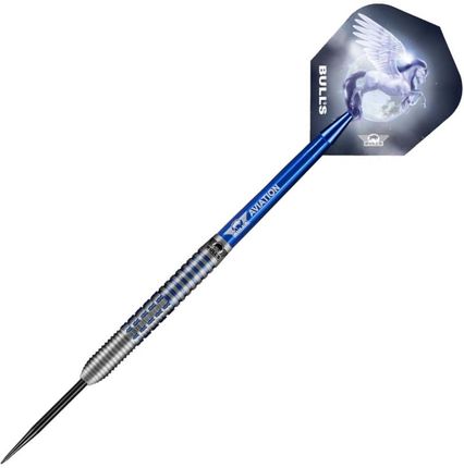 Rzutki lotki dart Bull's Blue Pegasus 95% A Steel, Waga: 24 gR