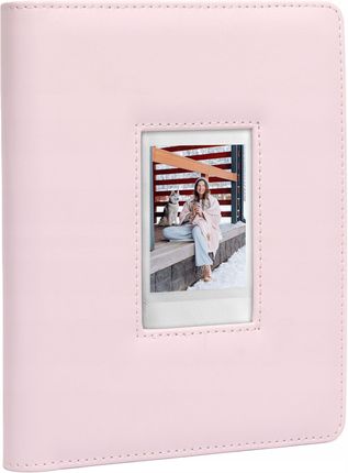 Album na Zdjęcia 288szt. do Fuji Instax Canon Xiaomi Polaroid HP Kodak ZINK / Okienko na okładce / Różowy