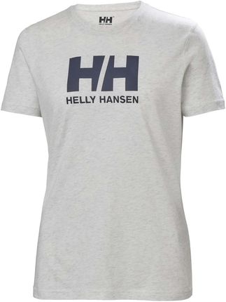 Damska Koszulka Helly Hansen W HH Logo T-Shirt 34112_823 – Biały