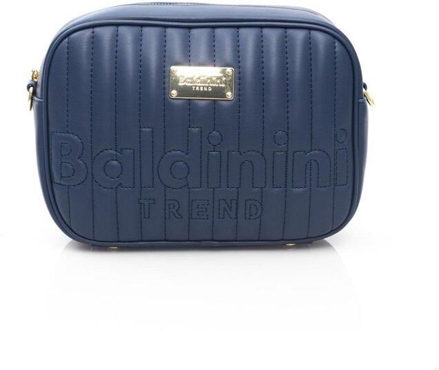 Baldinini Trend Blue Leather Women Bag
