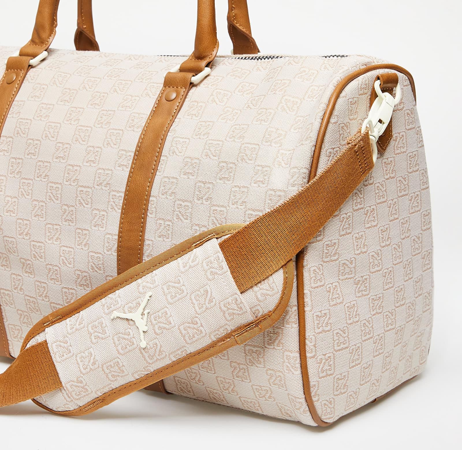 Jordan Monogram Duffle Bag Coconut Milk - OnsetShoes