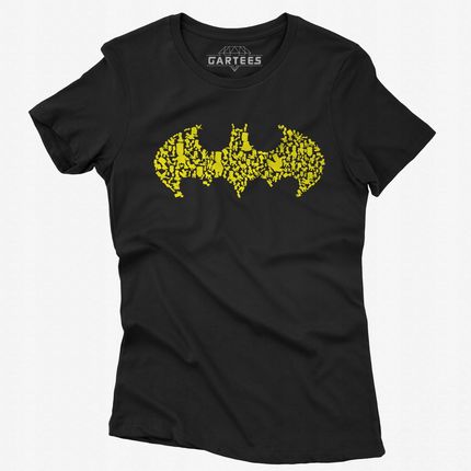 Koszulka Damska Z Nadrukiem Batman Nietoperz Idealna Dla Kinomaniaka Tshirt