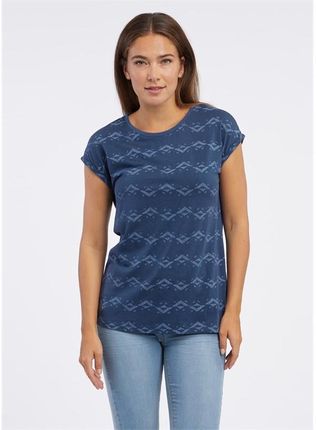 koszulka RAGWEAR - Diona Print Indigo Blue (2014) rozmiar: L
