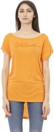 Koszulka T-shirt marki Just Cavalli Beachwear model D45 151 GRBC kolor Pomarańczowy. Odzież damska. Sezon: