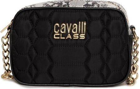 Torebka na pasku marki Cavalli Class model LXB6564-AB834 kolor Szary. Torebki damski. Sezon: Cały rok