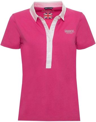 Koszulki polo marki Husky model HS23BEDPC34CO295-MIA kolor Różowy. Odzież damska. Sezon: Cały rok