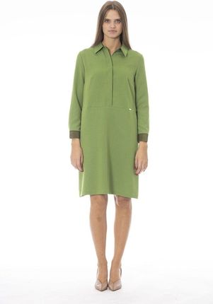 Sukienki marki Baldinini Trend model R713_1 MANTOVA kolor Zielony. Odzież damska. Sezon: Wiosna/Lato