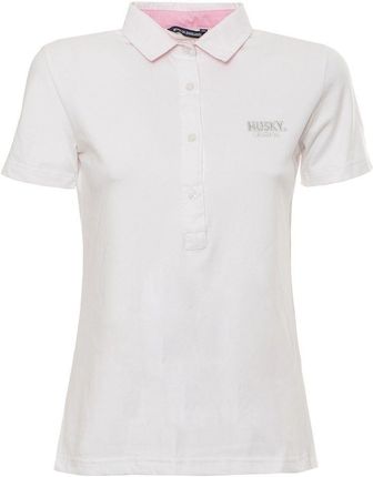 Koszulki polo marki Husky model HS23CEDPC34CO295-MIA kolor Biały. Odzież damska. Sezon: Cały rok