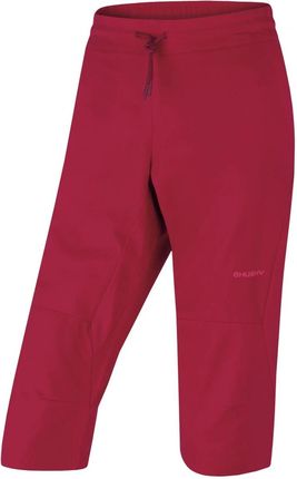 Damskie spodnie 3/4 Husky Speedy L Wielkość: L / Kolor: czerwony