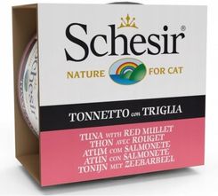 Schesir Dla Kotów Oceanic Adult W Galarecie Tuńczyk Z Czerwonym Muletem 85G