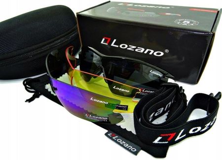 Okulary Lozano Polaryzacyjne Przeciwsłoneczne Soczewki Wymienne żółte UV400