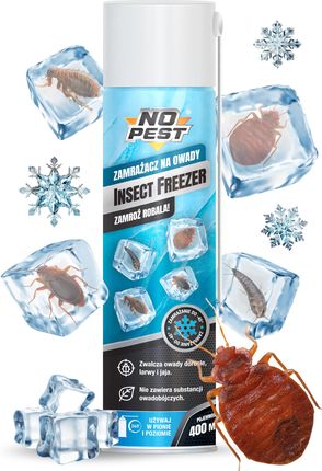 No Pest Środek Na Jaja Pluskiew I Wszy Na Materace Zabawki Zamrażacz Insect Freezer