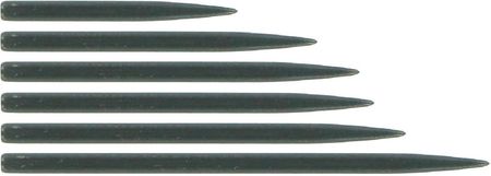 Groty stalowe Bull's Dartpoints Black, Długość: 42mm