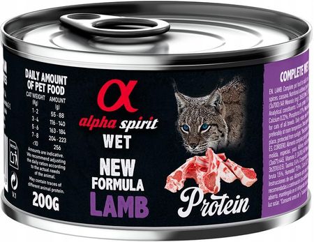Alpha Spirit Kot Lamb Jagnięcina 200G