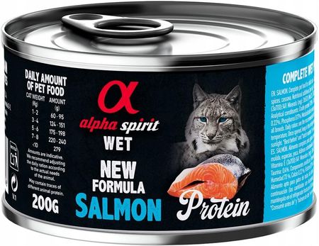 Alpha Spirit Kot Salmon Łosoś 200G