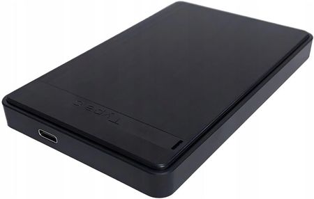 Dysk przenośny zewnętrzny HDD 500GB USB-C czarny