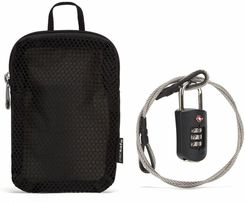 Zdjęcie Pacsafe Kłódka Turystyczna Na Szyfr Ze Stalową Linką Prosafe Czarna - Tomaszów Mazowiecki