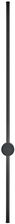 Zdjęcie Italux Vinto WL-73526-90-BL kinkiet lampa ścienna patyk belka 1x10W LED 3000K czarny - Barwice
