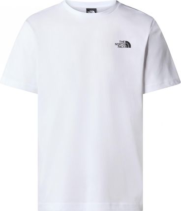 Koszulka męska The North Face M S/S Redbox Tee Wielkość: XL / Kolor: biały