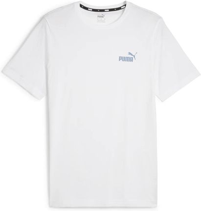 Męska Koszulka z krótkim rękawem Puma Ess Small Logo Tee (S) 58666935 – Biały