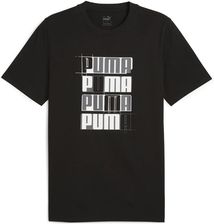 Zdjęcie Męska Koszulka z krótkim rękawem Puma Ess+ Logo Lab Tee 67897601 – Czarny - Grudziądz