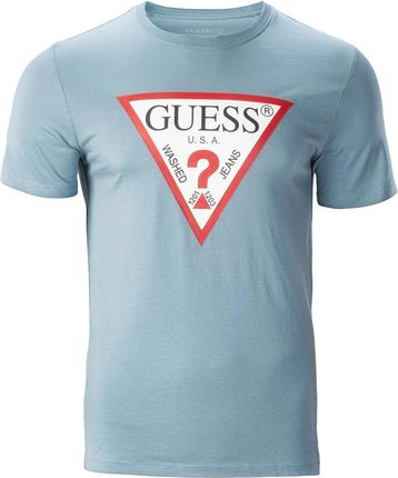 Męska Koszulka z krótkim rękawem Guess CN SS Original Logo Tee M2Yi71I3Z11-G7Dv – Niebieski