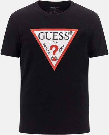Męska Koszulka z krótkim rękawem Guess CN SS Original Logo Tee M2Yi71I3Z11-Jblk – Czarny