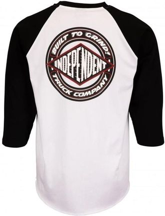 koszulka INDEPENDENT - BTG Shear Baseball Top Black White (BLACK WHITE) rozmiar: S