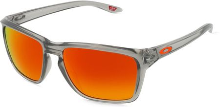 OAKLEY OO9448 Męskie okulary przeciwsłoneczne, Oprawka: Tworzywo sztuczne, szary