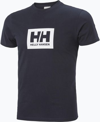 Koszulka męska Helly Hansen HH Box navy | WYSYŁKA W 24H | 30 DNI NA ZWROT