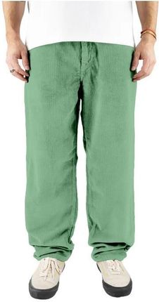 spodnie HOMEBOY - x-tra BAGGY Cord GREENERY (GREENERY-23) rozmiar: 29/30