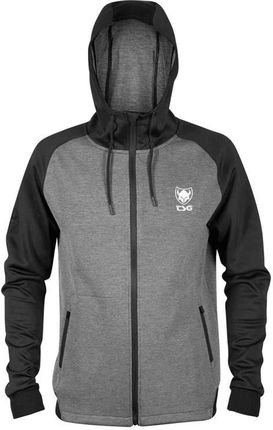 bluza TSG - aero zip hoodie black grey (136) rozmiar: L