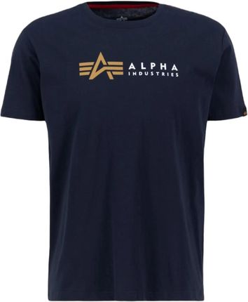 Koszulka Alpha Industries Alpha Label T 118502 07 - Rep. Blue RATY 0% | PayPo | GRATIS WYSYŁKA | ZWROT DO 100 DNI