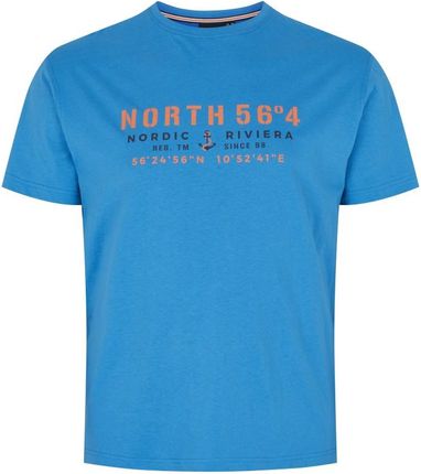 T-shirt niebieski NORTH 56°4