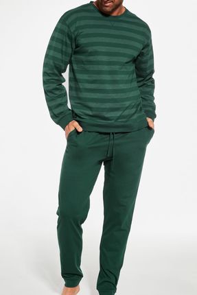 Bawełniana piżama męska Cornette 117/259 LOOSE 12 zielona (XL)