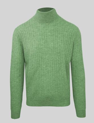 Swetry marki Malo model IUM026FCC12 kolor Zielony. Odzież męska. Sezon: Jesień/Zima